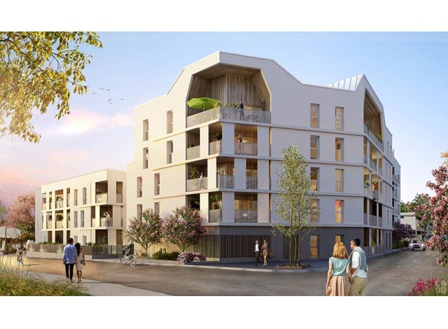 Investissement locatif  Puilboreau : programme immobilier neuf pour investir Baya  La Rochelle