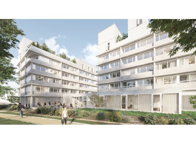 Investissement locatif  Rennes : programme immobilier neuf pour investir Neos  Rennes