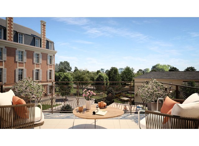 Investissement locatif en France : programme immobilier neuf pour investir Jardins en Vogue  Bourges