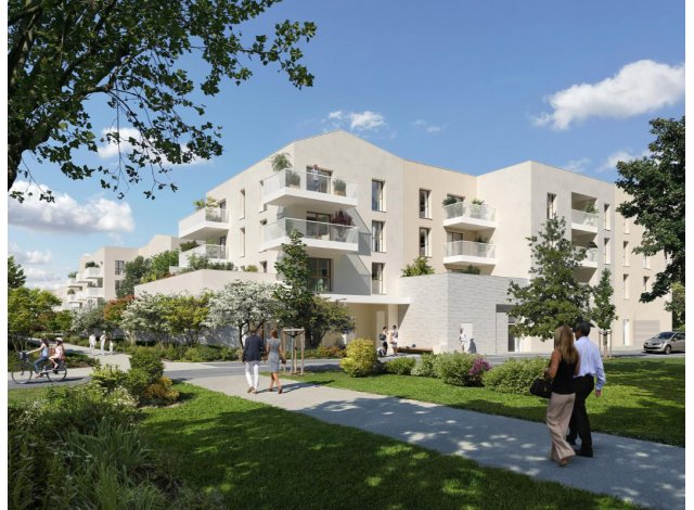 Investissement locatif en Seine et Marne 77 : programme immobilier neuf pour investir Qadence  Lieusaint