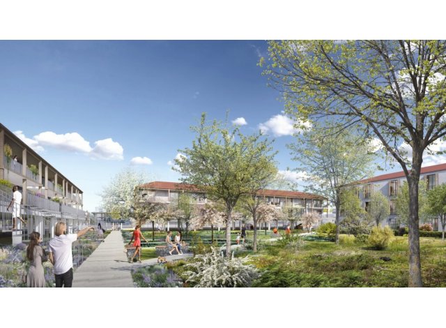 Investissement locatif en Seine et Marne 77 : programme immobilier neuf pour investir L'Orée du Parc  Mitry-Mory