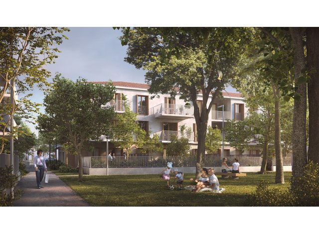 Investissement locatif  Puilboreau : programme immobilier neuf pour investir Le Parc de l'Envolee  La Rochelle