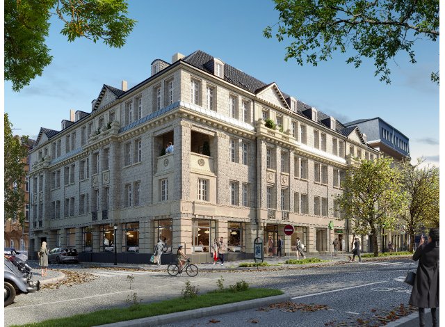 Investissement locatif  Metz : programme immobilier neuf pour investir 37 Saint-Thiebault  Metz
