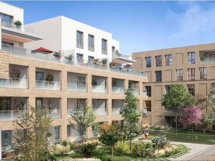 Urbis Ralisations vient d'inaugurer 75 appartements neufs dans le quartier de L'Ormeau  Toulouse, non loin de la future ligne C de mtro. | L'Ariane / Toulouse / Urbis Ralisations