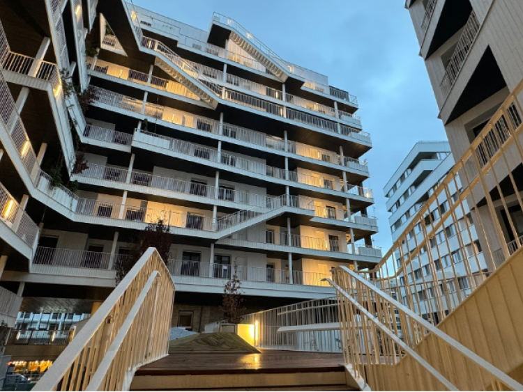 Cogedim et OGIC ont inaugur un ensemble rsidentiel de 132 appartements neufs  Paris Rive Gauche, inspirs du concept nudge. | New G / Paris 13 / Cogedim & OGIC