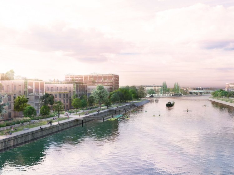 Avec une centaine de logements en projet, Citadelle  Strasbourg va devenir le plus grand quartier runissant de l'habitat participatif en France. | Citadelle / Agence Ter