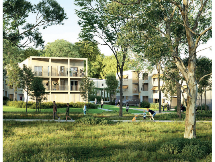 Vinci Immobilier commence les travaux d'un programme neuf  Cornebarrieu, dans l'coquartier Monges-Croix du Sud. | Vallada / Cornebarrieu / Vinci Immobilier