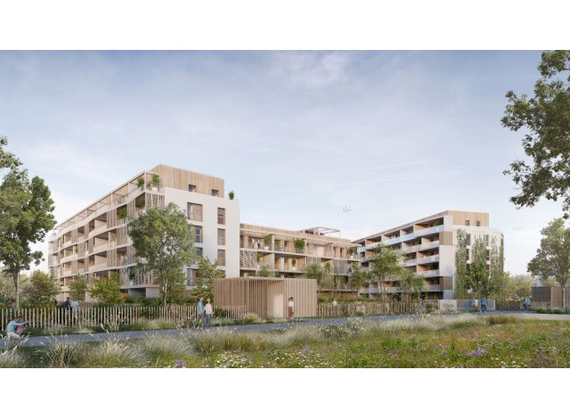 Investissement locatif en Alsace : programme immobilier neuf pour investir L'Hélione  Illkirch-Graffenstaden