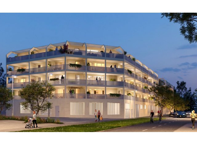 Investissement locatif  Sauvian : programme immobilier neuf pour investir Quai 23  Béziers