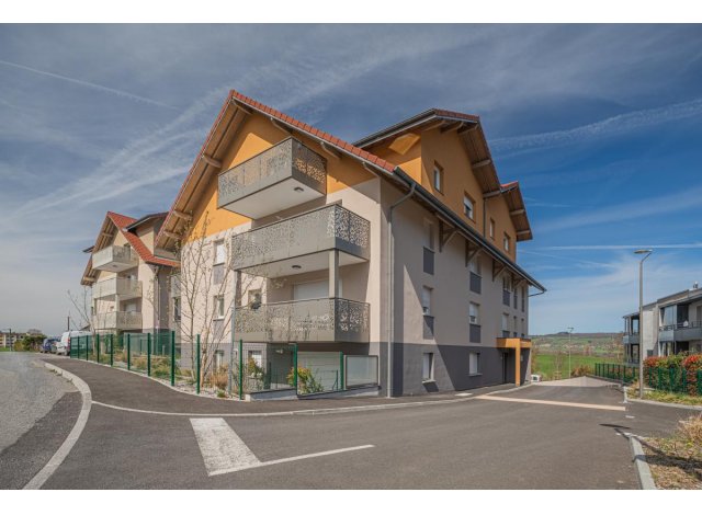Investissement locatif en Haute-Savoie 74 : programme immobilier neuf pour investir L'Aster  Bons-en-Chablais