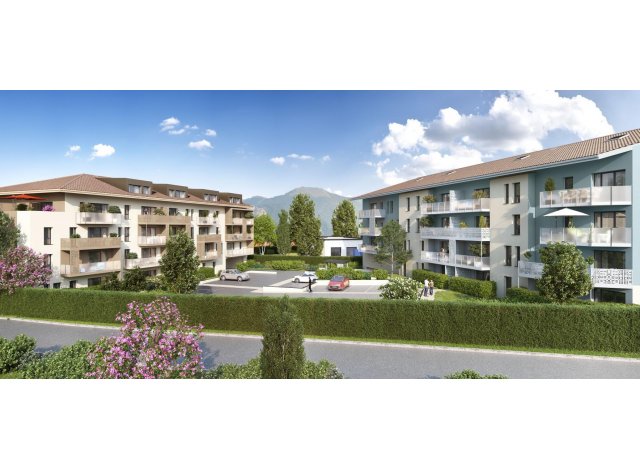 Investissement locatif  Amancy : programme immobilier neuf pour investir L'Axial  Saint-Pierre-en-Faucigny