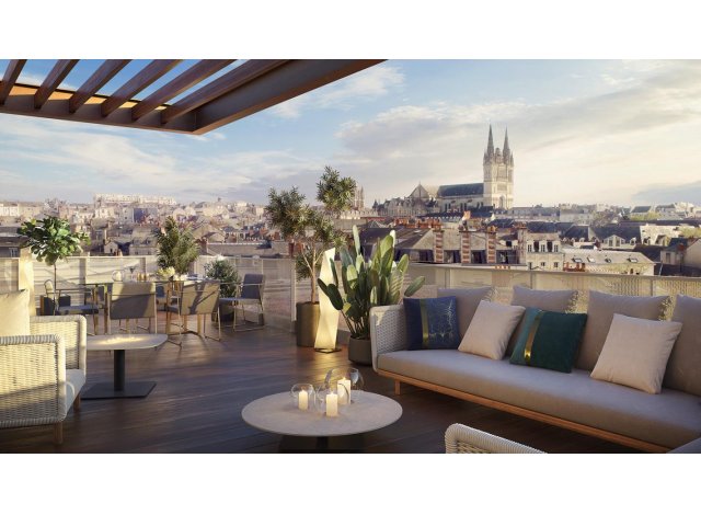 Investissement locatif en Pays de la Loire : programme immobilier neuf pour investir Le Moliere - Angers  Angers