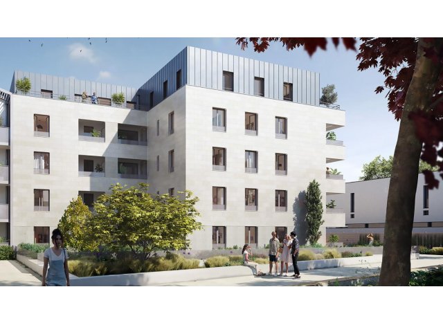 Investissement locatif en Indre-et-Loire 37 : programme immobilier neuf pour investir Ad'Aile - Tours  Tours