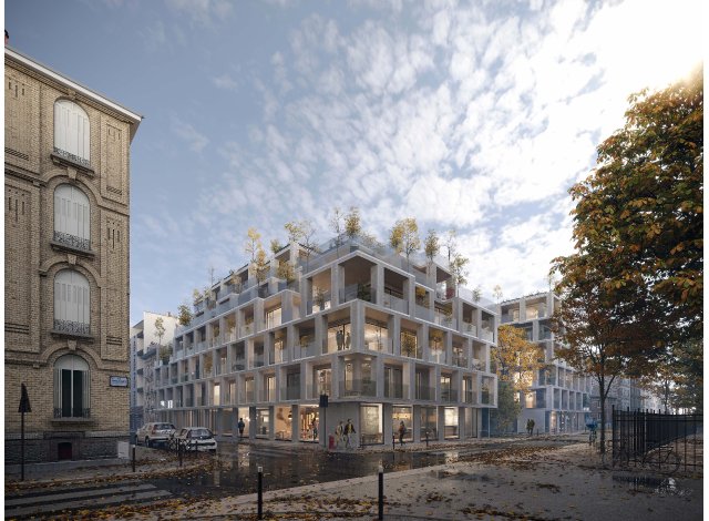 Investissement locatif  Pont-Audemer : programme immobilier neuf pour investir Ilot Holker  Le Havre