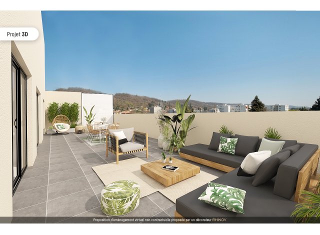 Programme immobilier avec maison ou villa neuve Le Rocher du Pays d'Aix  Aix-en-Provence