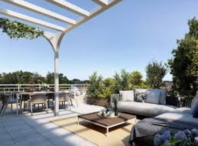 Investissement locatif dans les Bouches-du-Rhne 13 : programme immobilier neuf pour investir Intime Jardin  Marseille 4ème