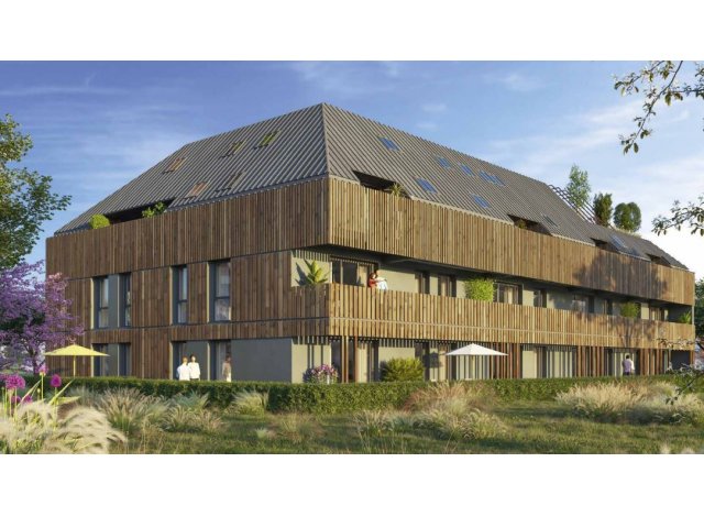 Investissement locatif dans le Bas-Rhin 67 : programme immobilier neuf pour investir Mediane  Strasbourg