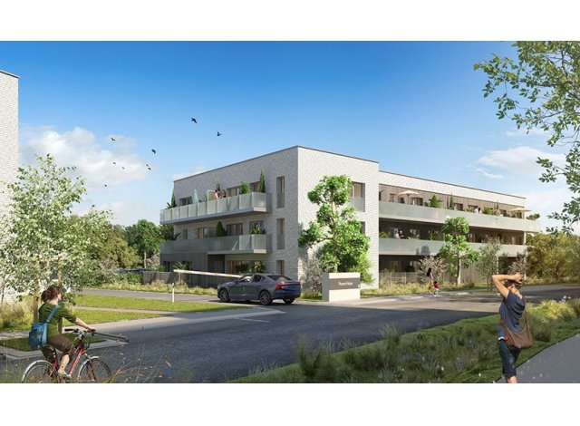 Investissement locatif en Seine-Maritime 76 : programme immobilier neuf pour investir Parenthèse  Le Havre
