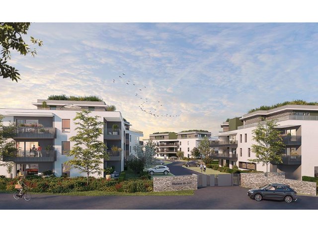 Investissement locatif en Haute-Savoie 74 : programme immobilier neuf pour investir Horizon de Jade  Epagny-Metz-Tessy