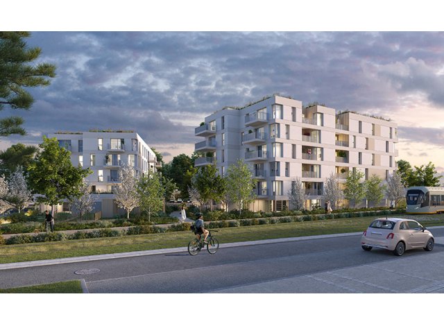 Investissement locatif  Fleury-les-Aubrais : programme immobilier neuf pour investir L'Akébia  Saint-Jean-de-Braye