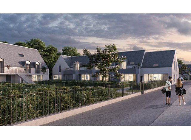 Investissement locatif en Indre-et-Loire 37 : programme immobilier neuf pour investir Les Logis de la Perrée  Fondettes