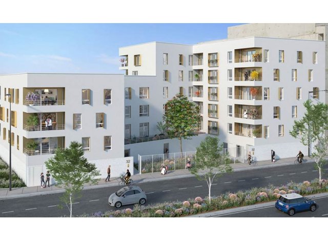 Investissement locatif en Seine et Marne 77 : programme immobilier neuf pour investir Le Pont 9  Meaux