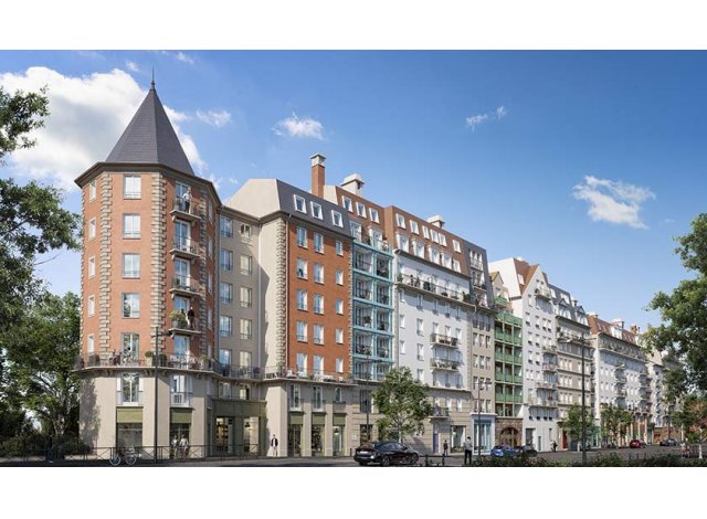 Investissement locatif en Seine-Saint-Denis 93 : programme immobilier neuf pour investir Maestria  Le Blanc Mesnil