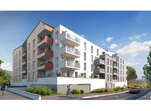 Investissement locatif  Metz : programme immobilier neuf pour investir Konnect  Metz