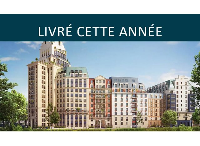 Investissement locatif  Paris 16me : programme immobilier neuf pour investir Sublime  Puteaux