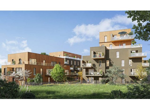 Investissement locatif  Pontivy : programme immobilier neuf pour investir Les Balcons de Maya  Vannes