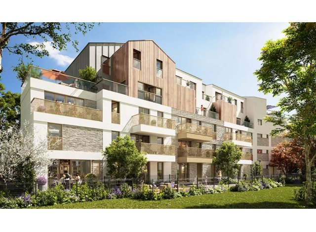 Investissement locatif  Le Plessis Trvise : programme immobilier neuf pour investir Les Jardins de Trévise  Le Plessis Trévise