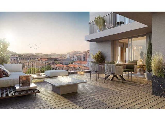 Investissement locatif  Toulouse : programme immobilier neuf pour investir Six Avenue  Toulouse
