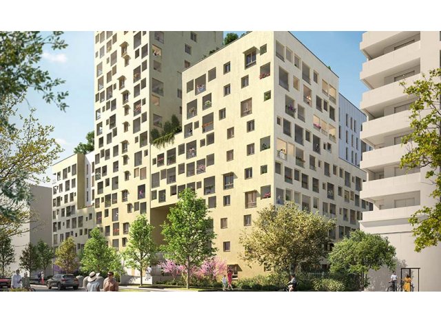 Investissement locatif dans les Bouches-du-Rhne 13 : programme immobilier neuf pour investir Aura - les Fabriques  Marseille 15ème