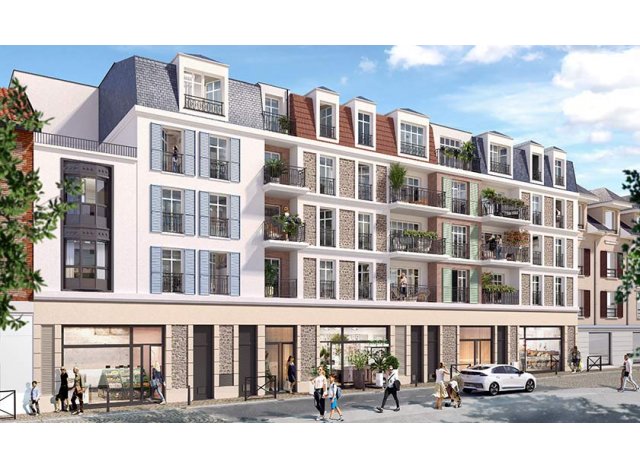 Investissement locatif dans le Val de Marne 94 : programme immobilier neuf pour investir Carré Roy  Villiers-sur-Marne