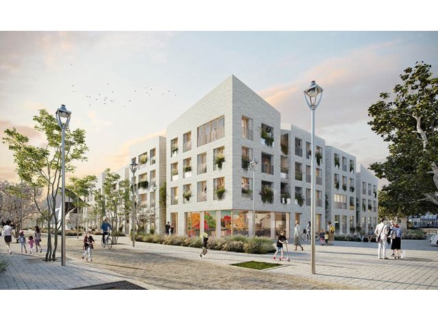Investissement locatif  Vierzon : programme immobilier neuf pour investir Caliza  Olivet
