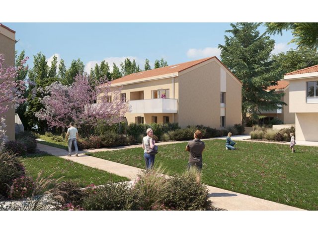 Investissement locatif dans le Rhne 69 : programme immobilier neuf pour investir Coll'Lodges  Collonges-au-Mont-d'Or