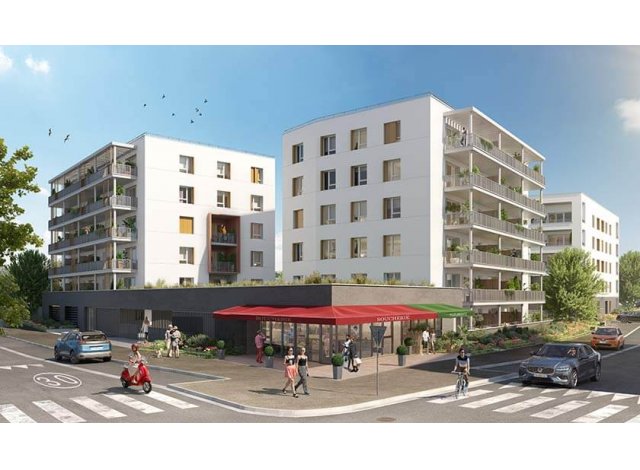 Investissement locatif dans le Maine et Loire 49 : programme immobilier neuf pour investir Les Cèdres  Angers