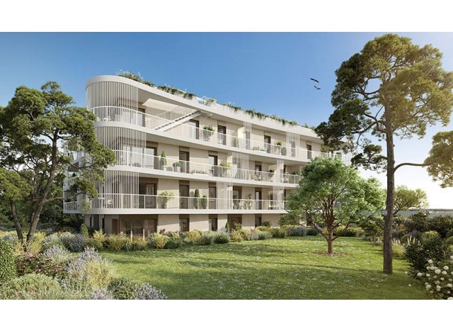 Investissement locatif dans les Alpes-Maritimes 06 : programme immobilier neuf pour investir Vauban Littoral  Antibes