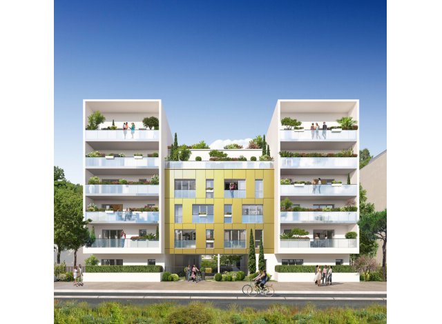 Investissement locatif en Loire Atlantique 44 : programme immobilier neuf pour investir Nantes C1  Nantes