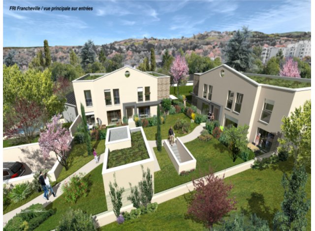 Investissement locatif en Rhne-Alpes : programme immobilier neuf pour investir Francheville C1  Francheville
