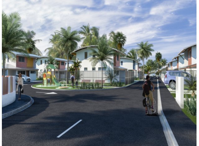 Investissement locatif en Guyane 973 : programme immobilier neuf pour investir Matoury C1  Matoury