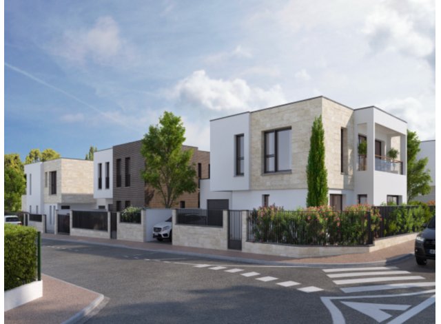 Investissement locatif en Gironde 33 : programme immobilier neuf pour investir Le Bouscat C1  Le Bouscat
