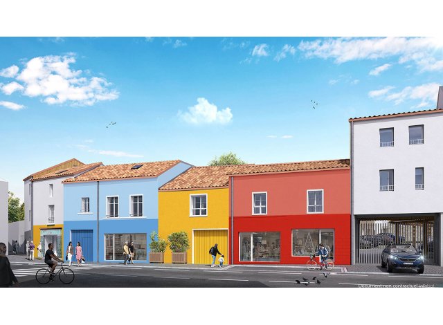 Investissement locatif en Pays de la Loire : programme immobilier neuf pour investir Ilot Sémard  Rezé