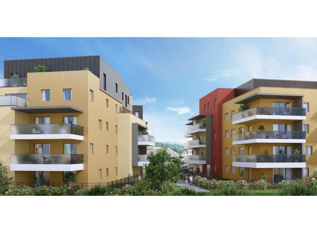 Investissement locatif en Savoie 73 : programme immobilier neuf pour investir Le Mont Charvet  Cognin