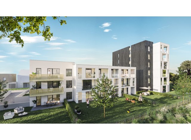 Investissement locatif en Alsace : programme immobilier neuf pour investir Les Suites du Parc  Oberhausbergen