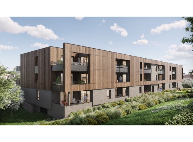 Investissement locatif en Moselle 57 : programme immobilier neuf pour investir Le Verde  Terville