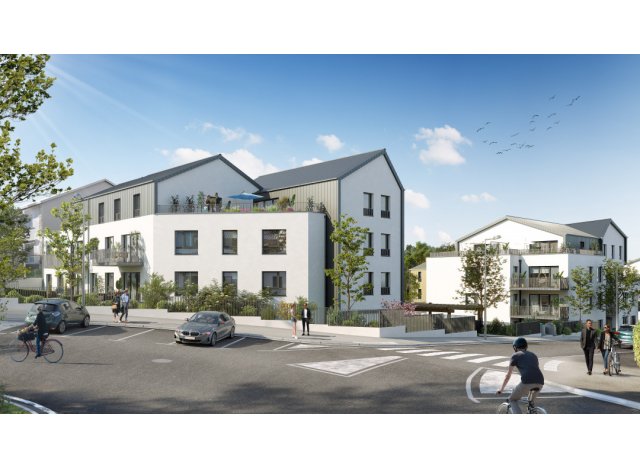 Investissement locatif en Lorraine : programme immobilier neuf pour investir Domaine de Buthegnemont  Nancy