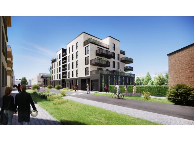Investissement locatif en Moselle 57 : programme immobilier neuf pour investir Oxygene  Montigny-lès-Metz