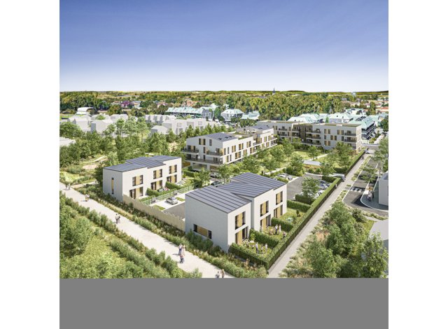 Investissement locatif en Seine et Marne 77 : programme immobilier neuf pour investir Corydalis  Mitry-Mory