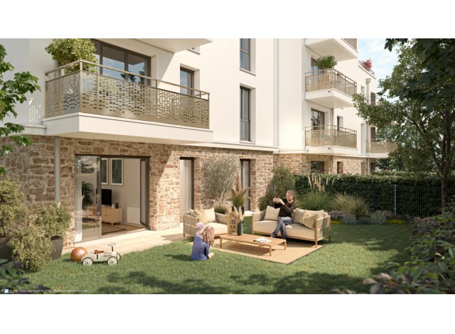 Investissement locatif  Conflans-Sainte-Honorine : programme immobilier neuf pour investir Jardins Joïa  Conflans-Sainte-Honorine